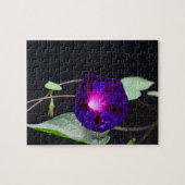 Paarse ochtendglorie Puzzle Legpuzzel (Horizontaal)