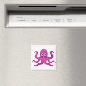 Paarse octopi magneet (Insitu (Vaatwasser))