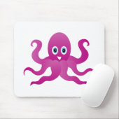 Paarse octopi muismat (Met muis)