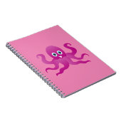 Paarse octopi notitieboek (Rechterzijde)