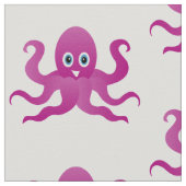 Paarse octopi stof (Close Up)