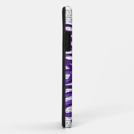 Paarse octopus Case-Mate iPhone case (Achterkant/rechts)