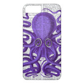 Paarse octopus Case-Mate iPhone case (Achterkant)