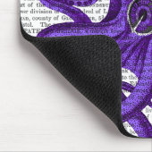 Paarse octopus muismat (Hoek)