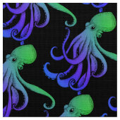 Paarse octopus stof (Close Up)