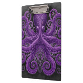 Paarse Octopus Victoriaanse Steampunk Kraken Klembord (Links)
