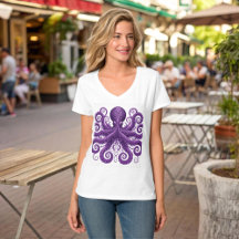 Paarse Octopus Victoriaanse Steampunk Kraken
