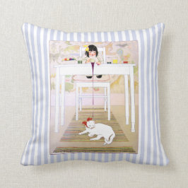  Paarse Oeps Cat Pillow Kussen