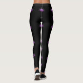 paarse ogen die Thunder_Cove beginnen Leggings (Achterkant)