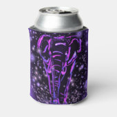 Paarse olifant Koelbox Blikjeskoeler (Blikje Achterkant)