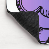 Paarse olifant muismat (Hoek)