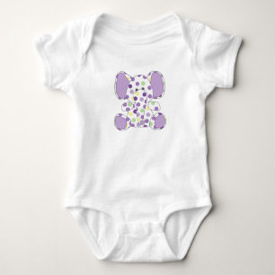 Paarse olifant romper
