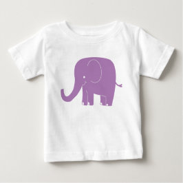 Paarse olifant Romper