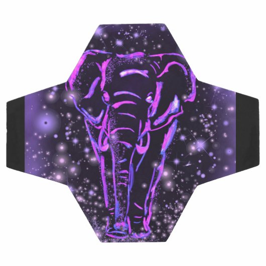 Paarse olifant Voetbal (Enkel)