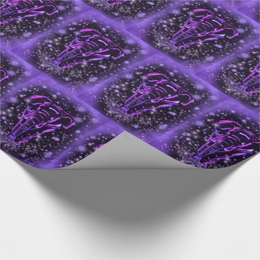 Paarse olifanten inpakpapier (Hoek)
