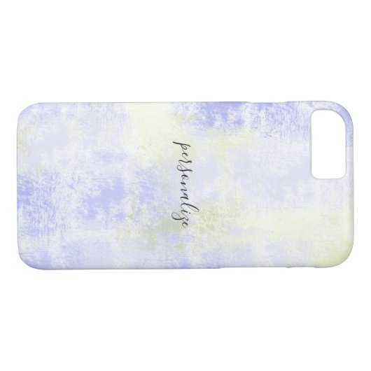 Paarse Olijf Abstract Case-Mate iPhone Case (Achterkant (Horizontaal))