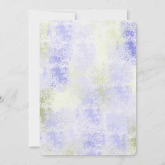 Paarse Olijf Abstract Kaart (Achterkant)