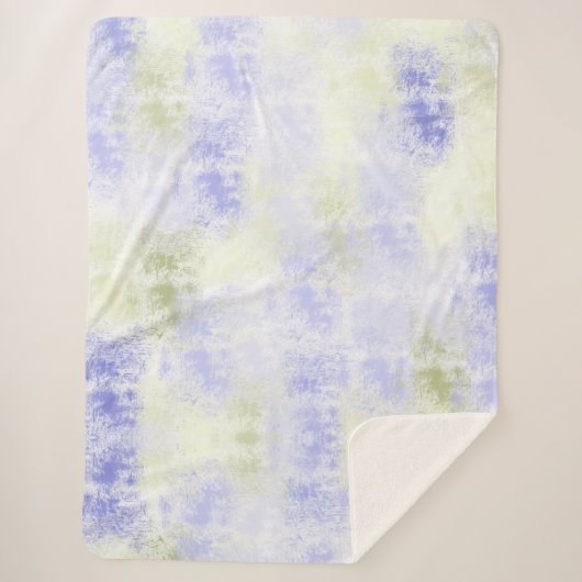 Paarse Olijf Abstract Sherpa Deken (Voorkant)