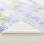 Paarse Olijf Abstract Sherpa Deken (3/4)