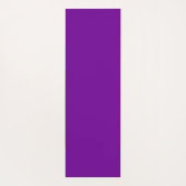 Paarse Om (Aum) HIndu Meditation Symbol Yoga Mat (Achterkant)