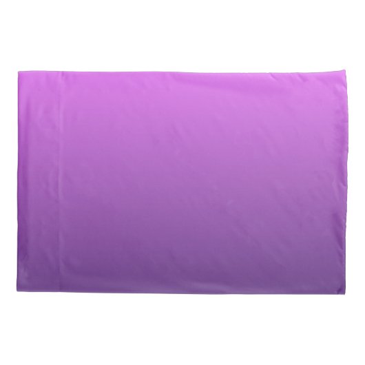 Paarse ombaargradiënt kussensloop (Achterkant)