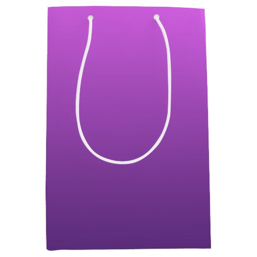Paarse ombaargradiënt medium cadeauzakje (Voorkant)