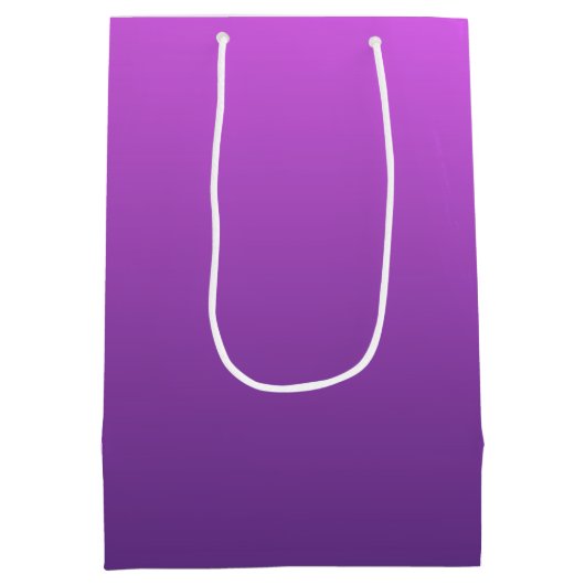 Paarse ombaargradiënt medium cadeauzakje (Achterkant)