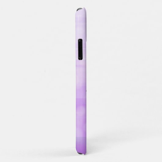 Paarse Ombre Bokeh vervaagd naam Case-Mate iPhone Case (Achterkant/rechts)