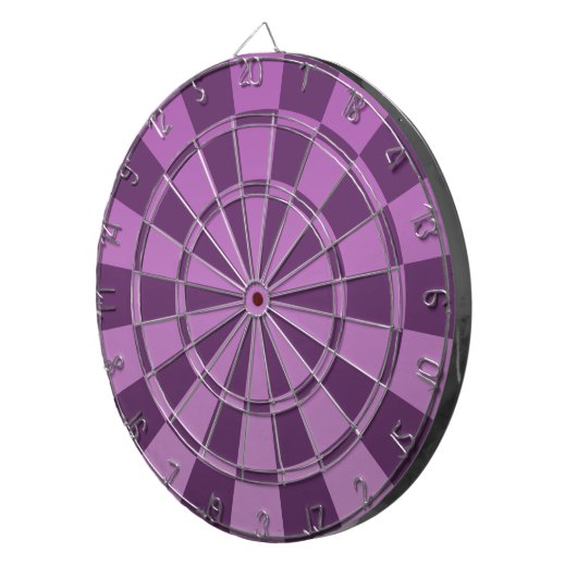 Paarse Ombre Dartbord (Voorkant Rechts)