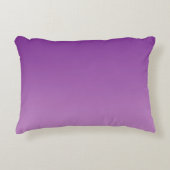 "Paarse ombre" Decoratief Kussen (Voorkant)