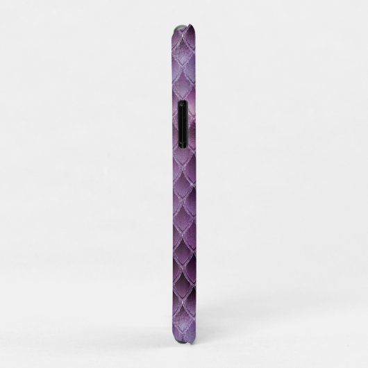Paarse ombre- en glitterdrakenschalen schetsen Case-Mate iPhone case (Achterkant/rechts)