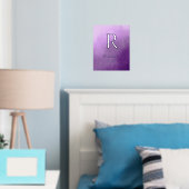 Paarse Ombre familienaam jaar vastgesteld Real Folie Afdrukken (Insitu (Slaapkamer))