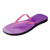 Paarse Ombre Flipflops Teenslippers (Schuin)