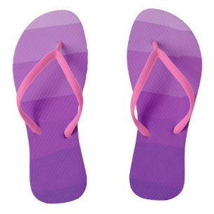 Paarse Ombre Flipflops Teenslippers