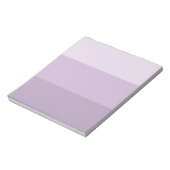 Paarse Ombre gestreept Notitieblok (Linkerzijde)
