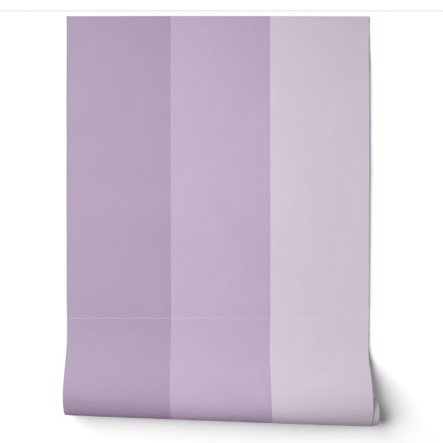 Paarse Ombre Gestreepte Behang (Afrollen)