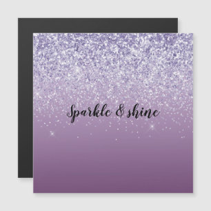 Paarse Ombre Glitter