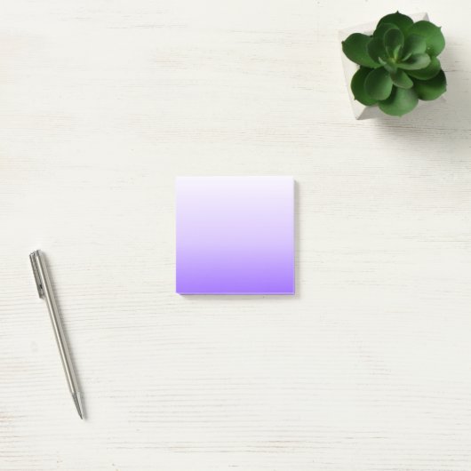 Paarse Ombre Gradiënt Post-it® Notes (Kantoor)