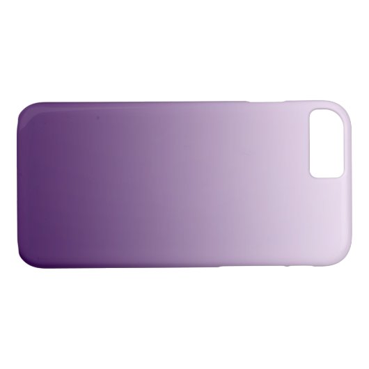 Paarse Ombre iPhone 7 hoesje (Achterkant (Horizontaal))