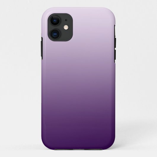 Paarse Ombre Iphone hoes (Achterkant)