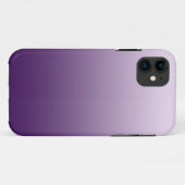 Paarse Ombre Iphone hoes (Achterkant (horizontaal))