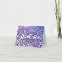 Paarse Ombre Klitterglitter