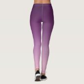 Paarse Ombré  Leggings (Achterkant)