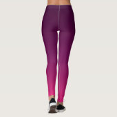 Paarse ombre leggings (Achterkant)