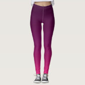 Paarse ombre leggings (Voorkant)