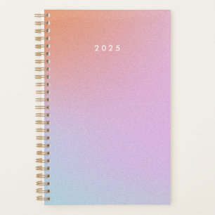 Paarse Ombre Lucht Persoonlijke 2025 Planner