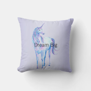 Paarse Ombre Magical Unicorn Kussen