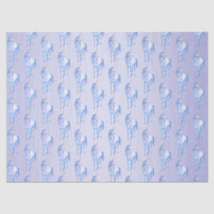Paarse Ombre Magical Unicorn Tissuepapier
