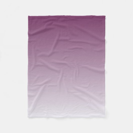 Paarse ombre - modern fleece deken (Voorkant)