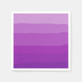 Paarse Ombre papieren servetten (Voorkant)